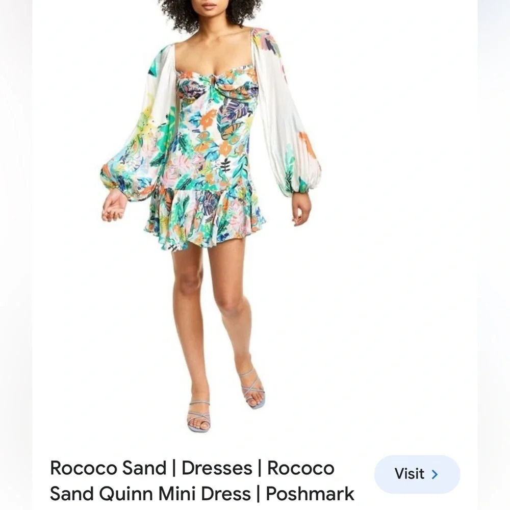 Rococo sand dress size S NWT